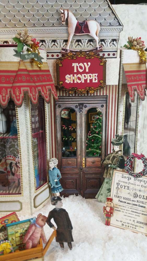 Artfully Musing VICTORIAN TOY SHOPPE TUTORIAL NEW COLLAGE SHEETS